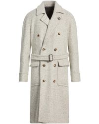 Lardini - Light Coat Wool, Polyamide, Silk, Mohair Wool, Alpaca Wool - Lyst