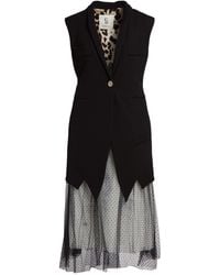 5 PROGRESS - Blazer Viscose, Polyester - Lyst