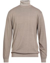 Daniele Fiesoli - Camel Turtleneck Merino Wool - Lyst