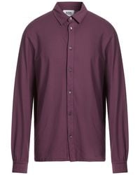 Alpha Studio - Plum Shirt Cotton, Elastane - Lyst