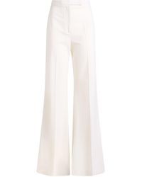 Lardini - Ivory Pants Wool, Elastane - Lyst
