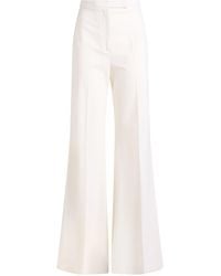 Lardini - Ivory Pants Wool, Elastane - Lyst