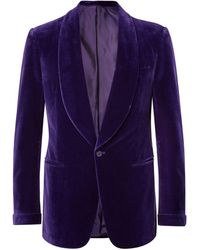 ralph lauren purple jacket
