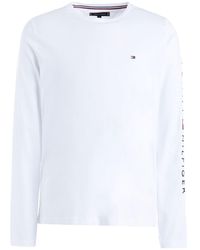 tommy hilfiger black long sleeve shirt