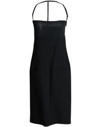 Courreges - Midi Dress Viscose, Polyamide, Virgin Wool, Elastane - Lyst
