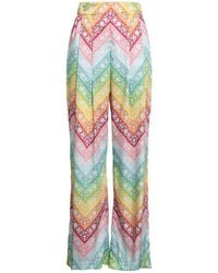 Mary Katrantzou - Light Pants Polyester - Lyst