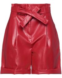 Damen Bekleidung Kurze Hosen Mini Shorts Philosophy Di Lorenzo Serafini Shorts Aus Kunstleder in Pink 