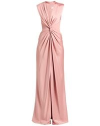 Max Mara - Blush Maxi Dress Acetate, Viscose - Lyst