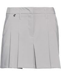 Kontatto - Mini Skirt Polyester, Elastane - Lyst