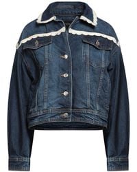 Maje - Denim Outerwear - Lyst