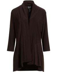 FRANK LYMAN - Dark Cardigan Polyester, Elastane - Lyst