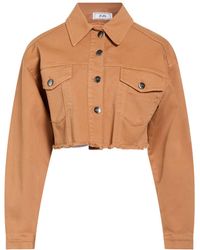 Jijil - Camel Denim Outerwear Cotton, Elastane - Lyst