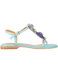 Apepazza - Thong Sandal Leather - Lyst