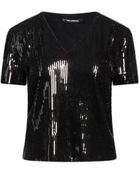 KARL LAGERFELD - Tops - Lyst