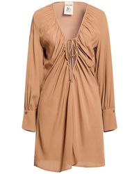 Semicouture - Mini Dress Acetate, Silk - Lyst
