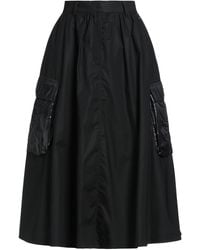 Herno - Midi Skirt Cotton, Elastane, Polyamide, Polyester - Lyst