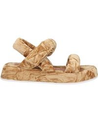Strategia - Sand Sandals Textile Fibers - Lyst