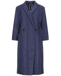Malloni - Overcoat & Trench Coat - Lyst