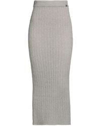 Liu Jo - Midi Skirt - Lyst