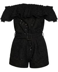 Poupette - Playsuit Cotton - Lyst