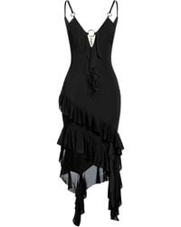 Roberto Cavalli - Vestido midi - Lyst