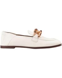 See By Chloé - Ivory Loafers Goat Skin - Lyst