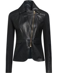 Pinko - Jacket Lambskin, Viscose, Polyamide, Elastane - Lyst