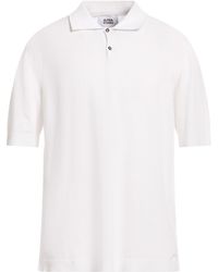 Alpha Studio - Polo Shirt Cotton, Polyester - Lyst