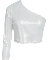 Toy G. - Ivory Top Polyester, Elastane - Lyst