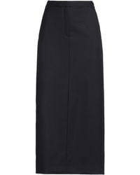 Theory - Midnight Midi Skirt Wool, Polyester, Viscose, Elastane - Lyst