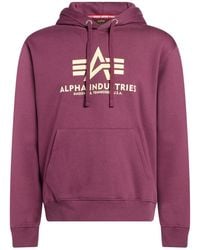 Alpha Industries - Sweatshirt Cotton, Polyester - Lyst