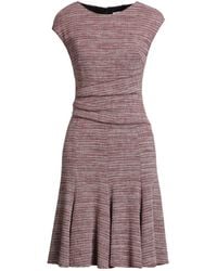 Paule Ka - Midi Dress Cotton, Polyamide, Virgin Wool, Acrylic, Synthetic Fibers - Lyst