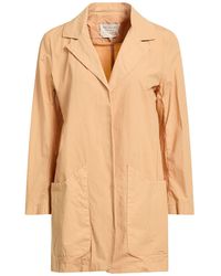 ALESSIA SANTI - Sand Overcoat & Trench Coat Cotton, Elastane - Lyst