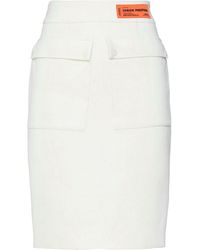 Heron Preston Midi Skirt - White