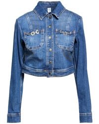 Liu Jo - Denim Outerwear Cotton, Elastane - Lyst