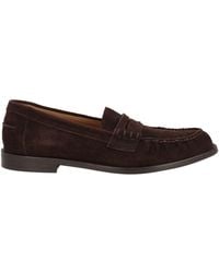Emporio Armani - Loafers Leather - Lyst