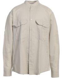 ARMANI EXCHANGE - Shirt Linen, Cotton - Lyst