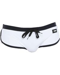 Moschino Swim Brief - White