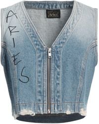 Aries - Denim Outerwear Cotton - Lyst