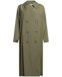 Compagnia Italiana - Military Overcoat & Trench Coat Polyester, Elastane - Lyst