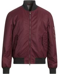 Brunello Cucinelli - Burgundy Jacket Polyamide - Lyst
