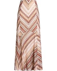 Missoni - Maxi Skirt Viscose, Metal Fiber, Polyamide - Lyst