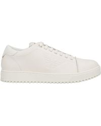 Emporio Armani - Sneakers Cow Leather, Polyester - Lyst
