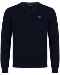 North Sails - Midnight Sweater Polyamide, Wool, Viscose, Cashmere - Lyst