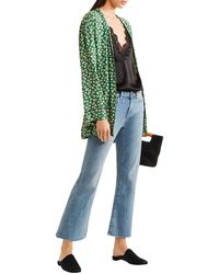 stuart weitzman satin mules