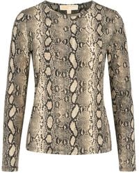 MICHAEL Michael Kors - T-Shirt Viscose, Elastane - Lyst