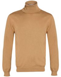 Bellwood - Camel Turtleneck Merino Wool - Lyst