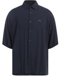 ARMANI EXCHANGE - Shirt Viscose - Lyst