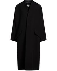MM6 by Maison Margiela - Coat Virgin Wool, Polyester - Lyst