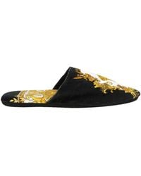 Versace - House Slipper Cotton - Lyst